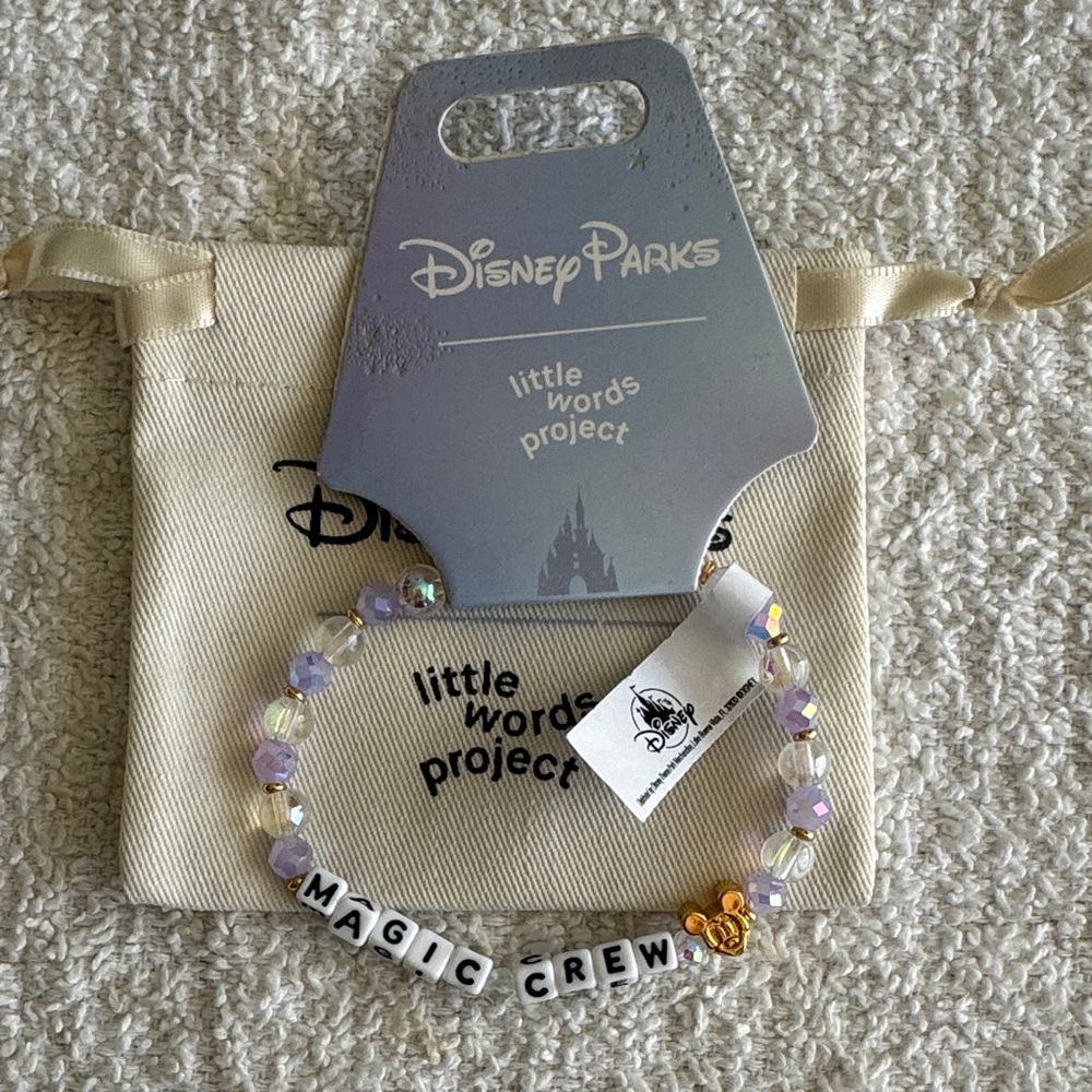 Little Words Project x Disney Parks “Magic Crew” Beaded Bracelet - Picture 2 of 6